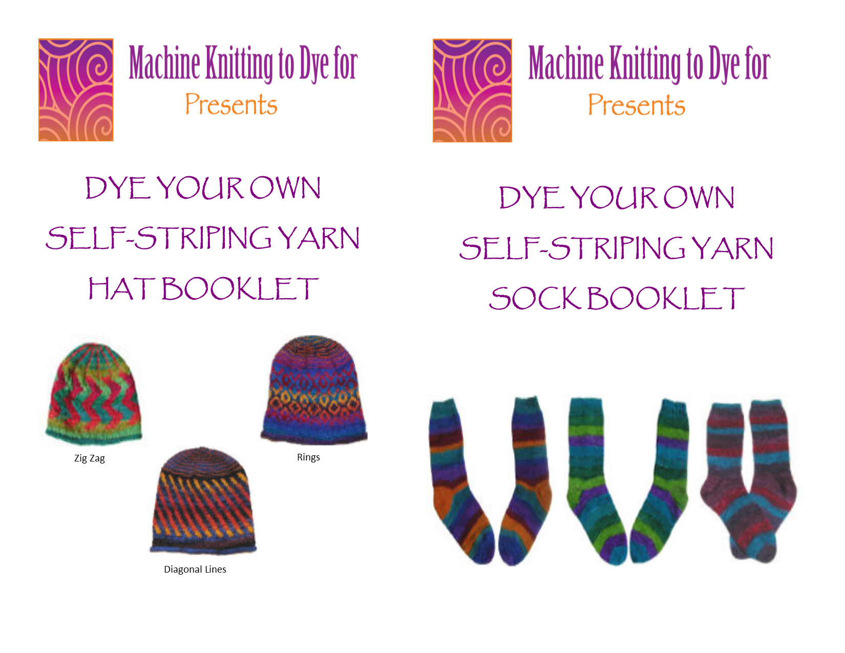 SOCK AND HAT BOOKLET COVERS