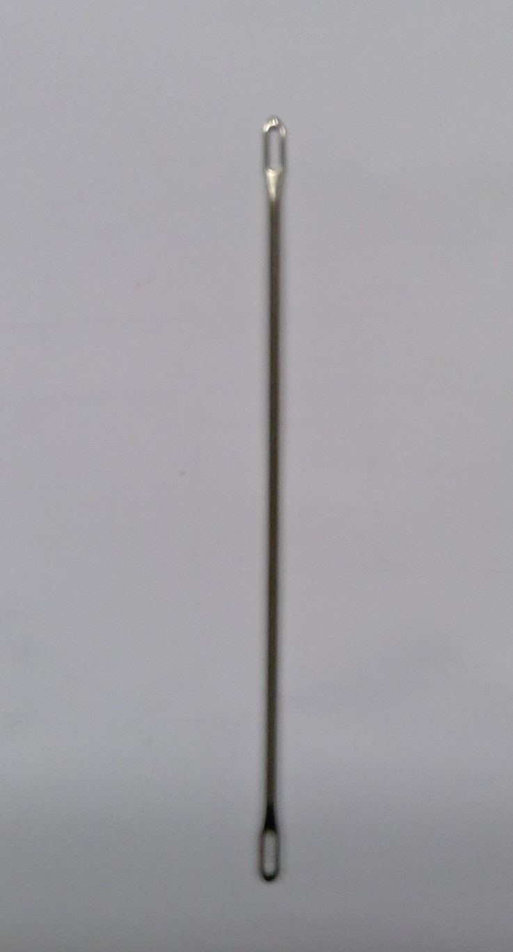 Bulky double ended needle